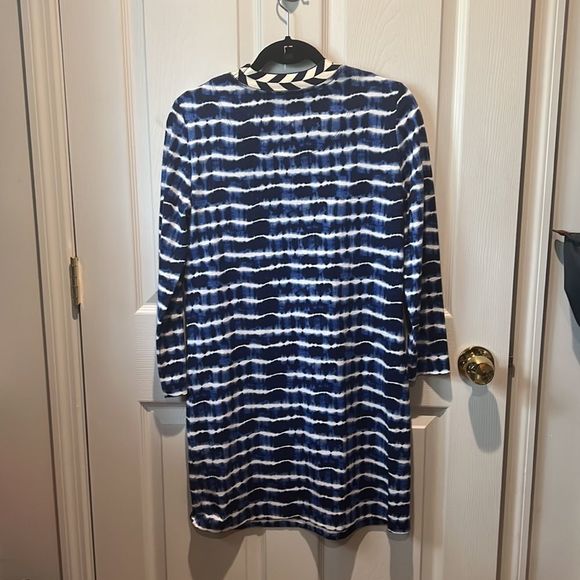Tory Burch Hollie Dress Tie-Dye Casual Long Sleeve - Picture 5 of 5
